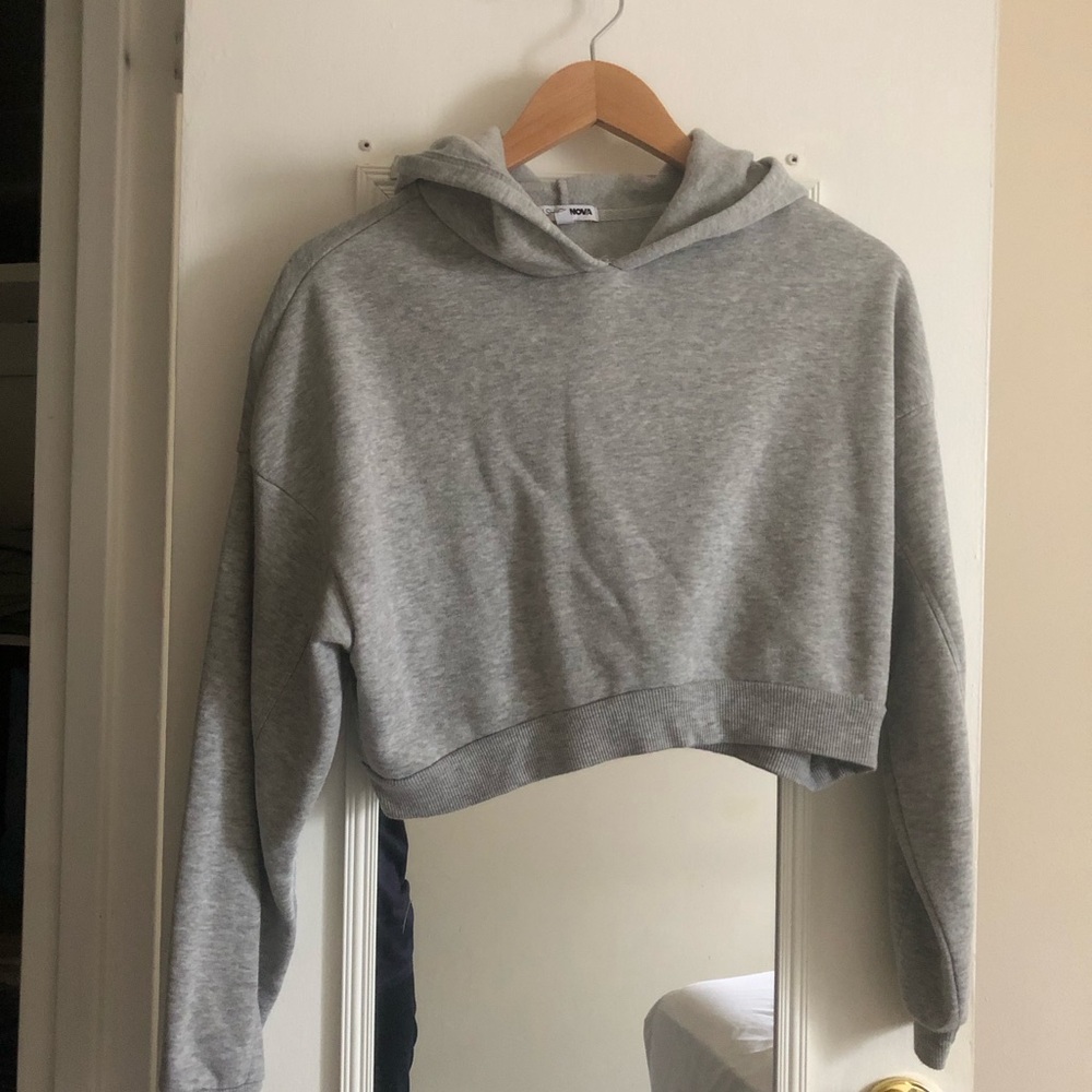 Cropped hoodie